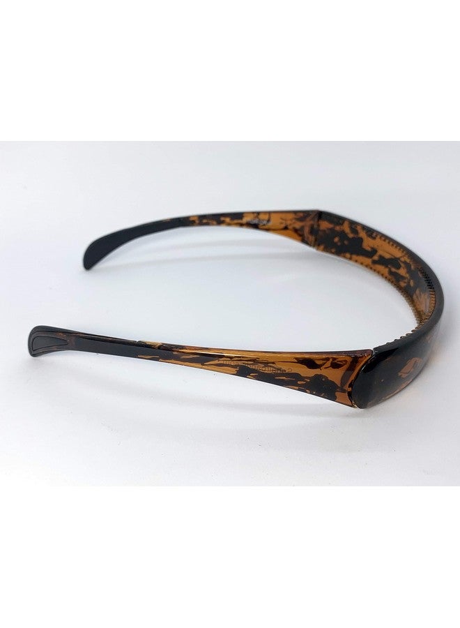 Hinged Headband Fits Like Sunglasses Providing Lift And Style Without Giving You A Headache Band (Tortoise)