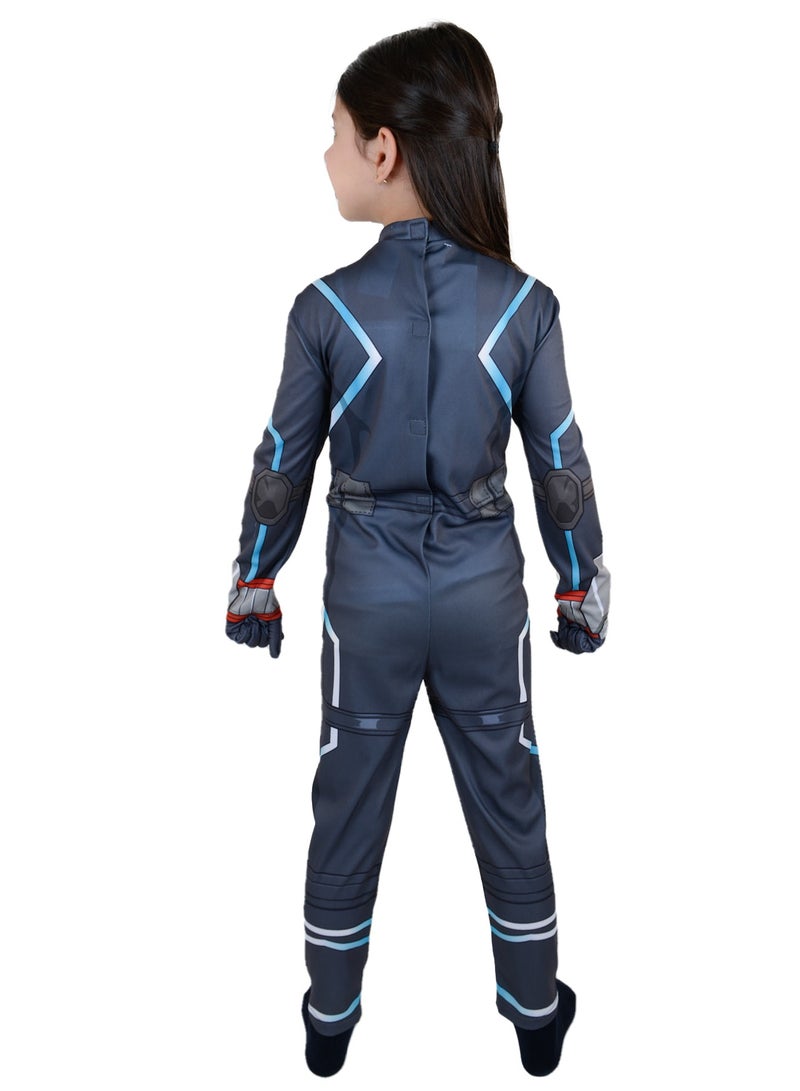 Marvel Black Widow Classic Costume, Girl Superhero Child Costume, Cosplay Dress Up
