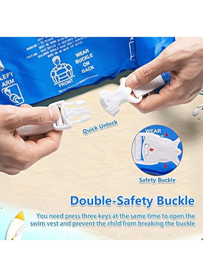 Kids Swim Life Jacket Vest for Swimming Pool, Swim Aid Floats, Toddler Swim Vest with Storage Bag,Suitable for 30-50 lbs Infant/Baby/Toddler,Children/Sea/Beach