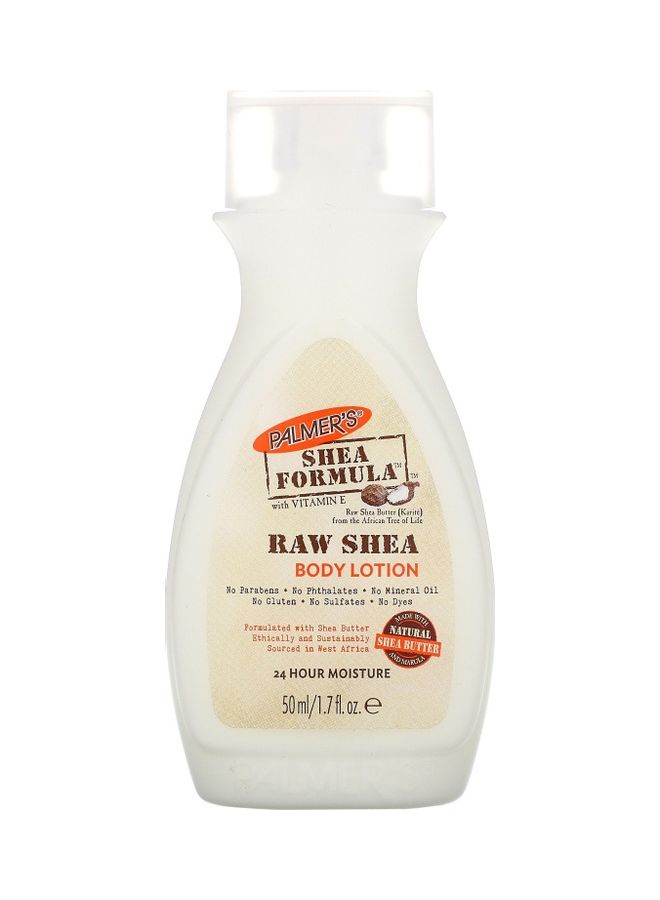 Shea Formula With Vitamin E Raw Body Lotion 50ml