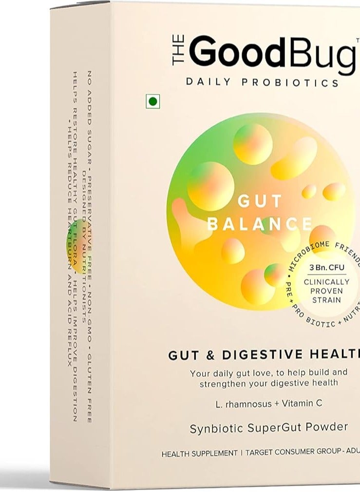 The Good Bug Gut Balance SuperGut Stick for Gut Health 30 Days Pack (Pack of 3)