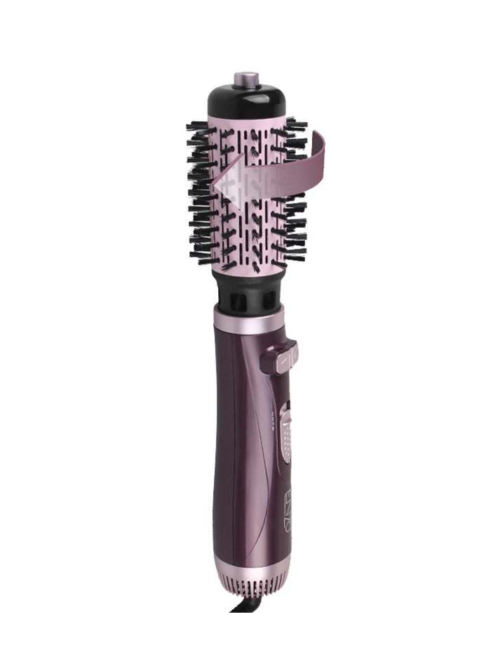 ENZO New 2 In 1 Hair Dryer Hot Air Spin Brush Styling Interchangeable Brush Heads Ionic Hair Curler Comb -1000W