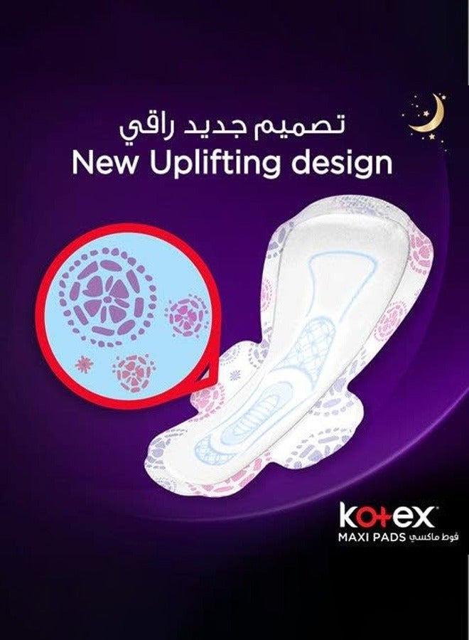 Anti-Leak Maxi Protect Pads with Wings - Night 4 x 48 Pads