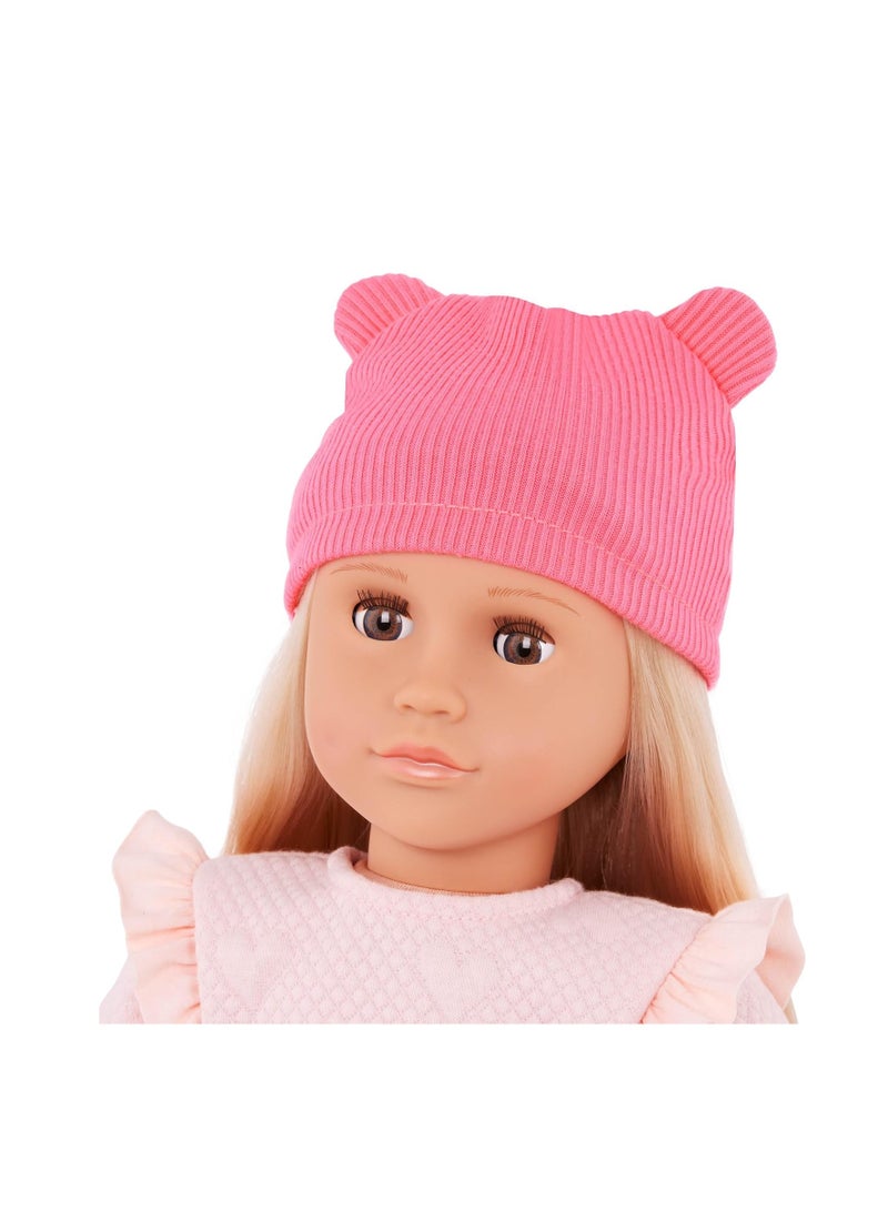 Our Generation - Joyce Doll With Sweatsuit And Beanie Hat