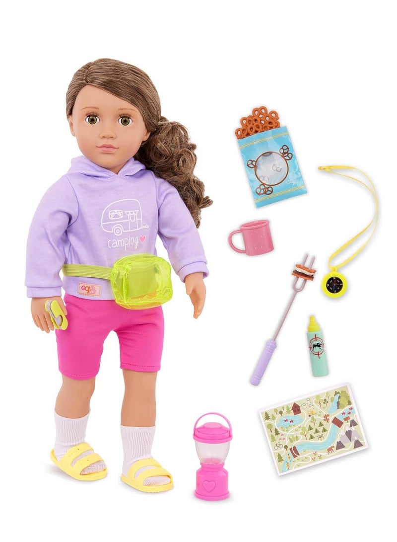 Our Generation - Vivian Doll with Camping Accessories
