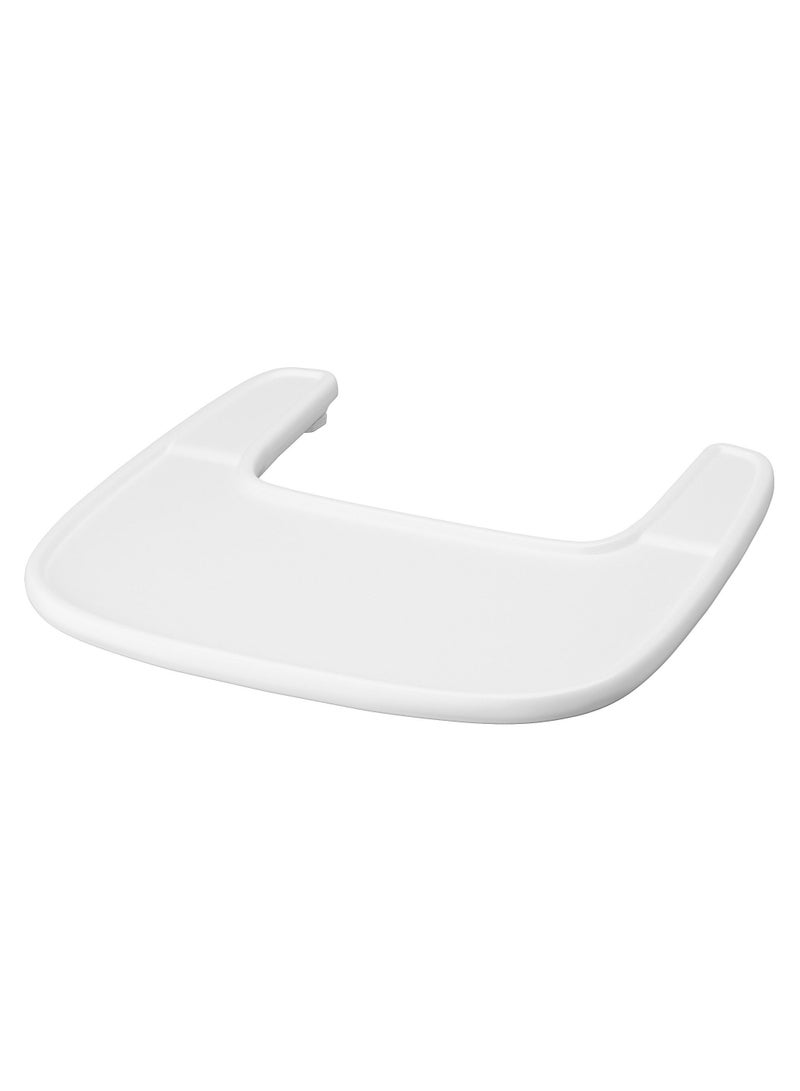 Highchair tray, white