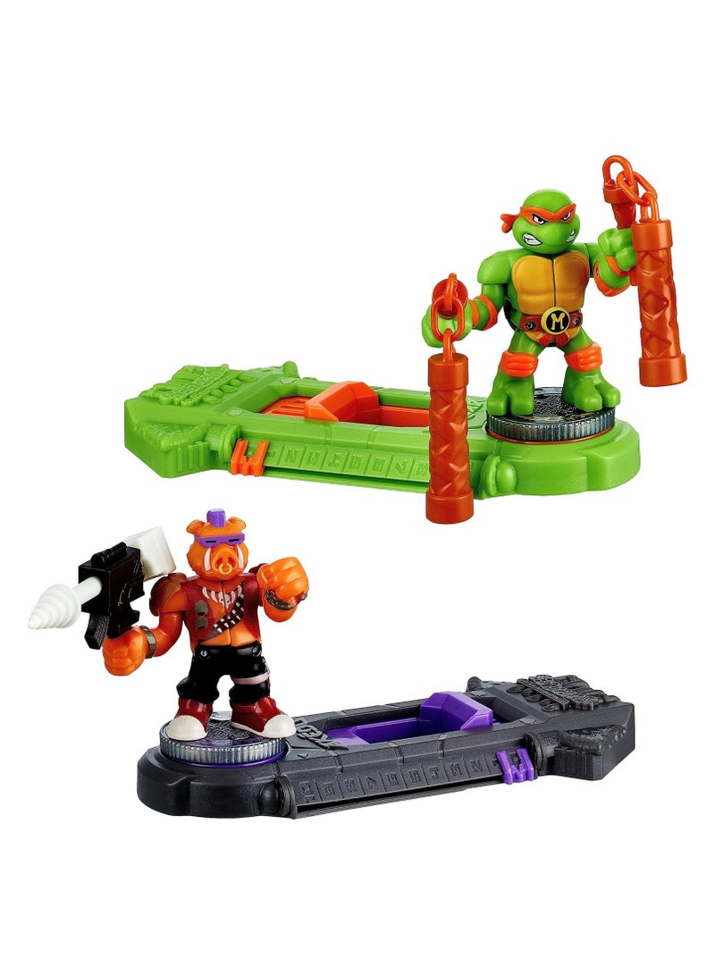 Teenage Mutant Ninja Turtles Michelangelo Vs Bebop