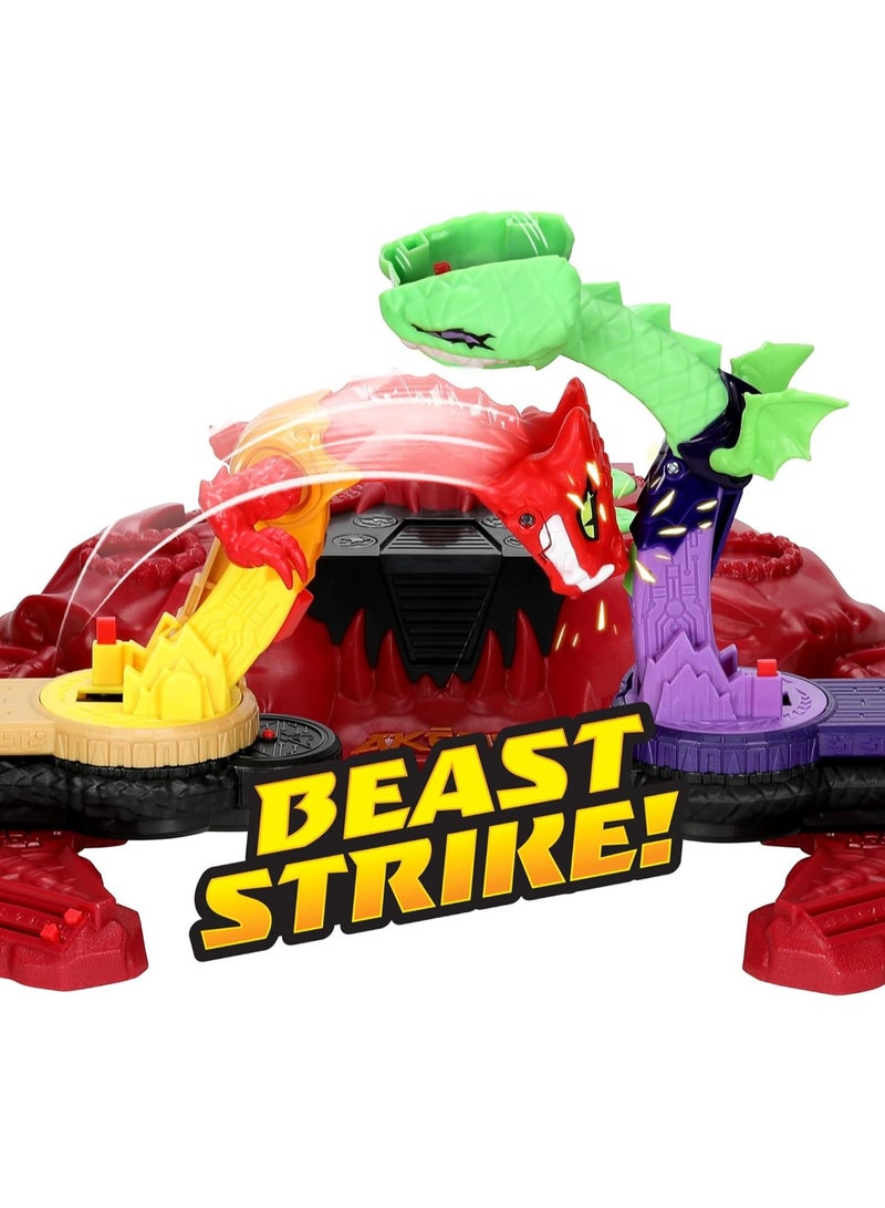 Beast Strike Serpent Fury Arena. Battle Your Warriors and Your Beasts to Win!