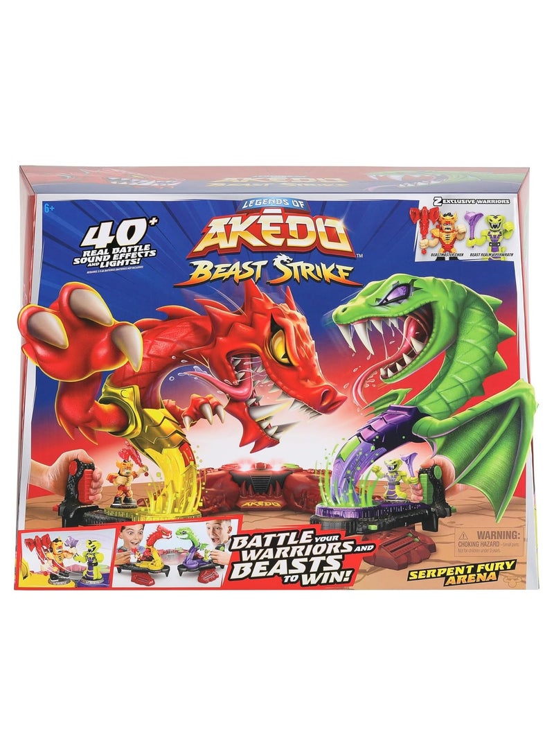 Beast Strike Serpent Fury Arena. Battle Your Warriors and Your Beasts to Win!