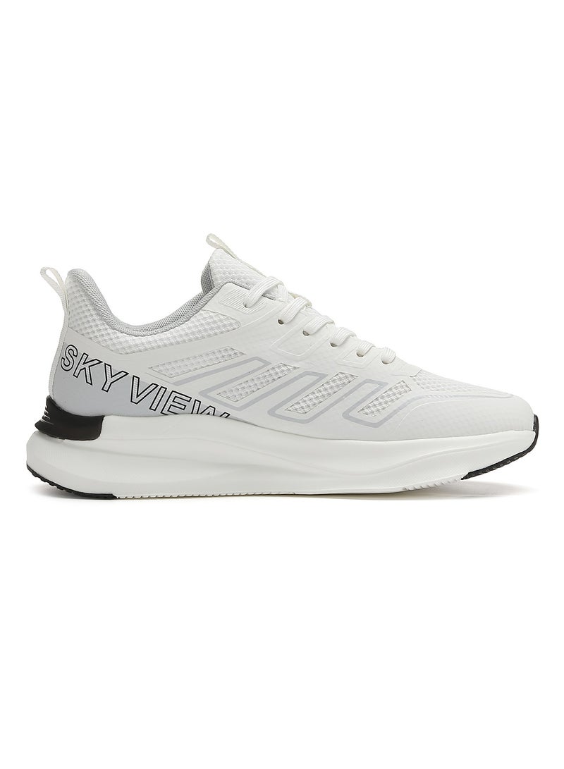 Athlesiure Men's Lace Up Walking Shoes Running Comfortable Tennis Breathable Non Slip Athletic Sports Shoes Gym Workout Cross Training Sneakers With Non-Slip Backing