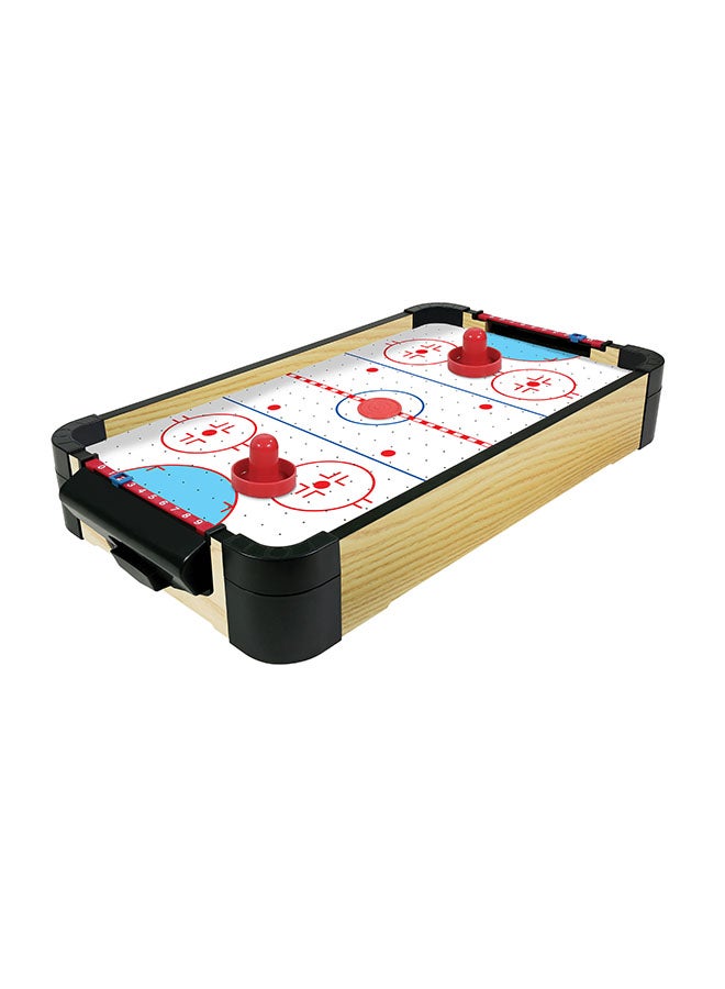 Wood Tabletop Air Hockey Game 57x31x10centimeter