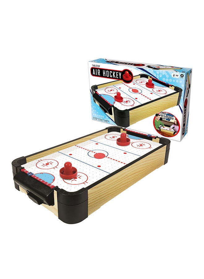 Wood Tabletop Air Hockey Game 57x31x10centimeter