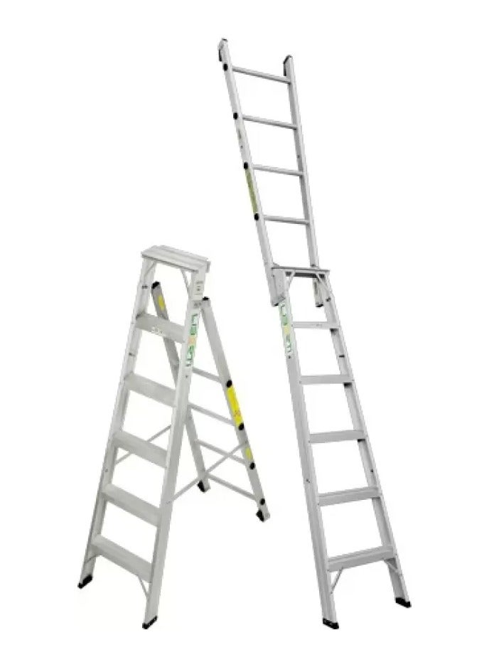 6'Liberti Aluminium Flip- Up(Combination) steps ladder