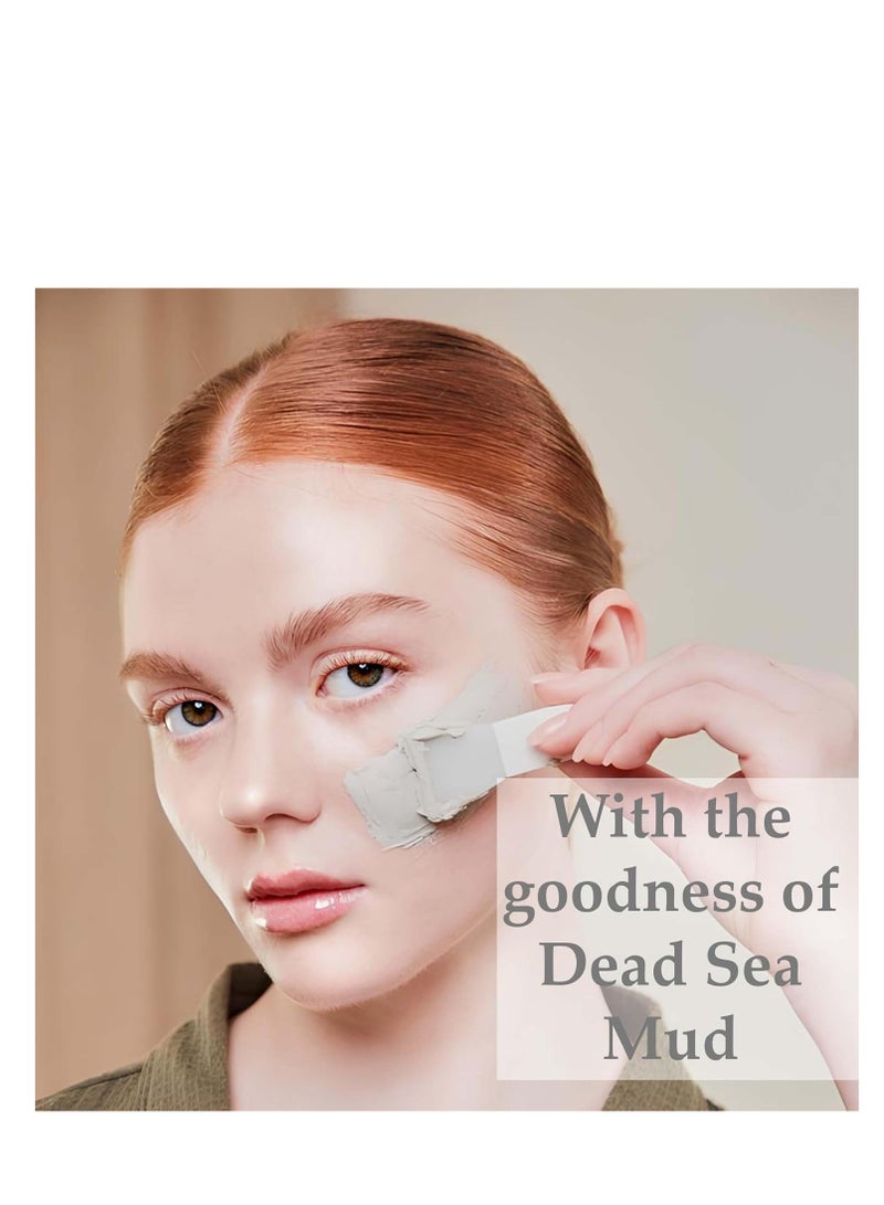 minature Dead Sea Mud Powder For Face, Body & Hair | Dead Sea Mud Revitalizing, Exfoliating Powder | All Natural | Healthy Skin Care| 227G (0.5Lb)/8 Oz