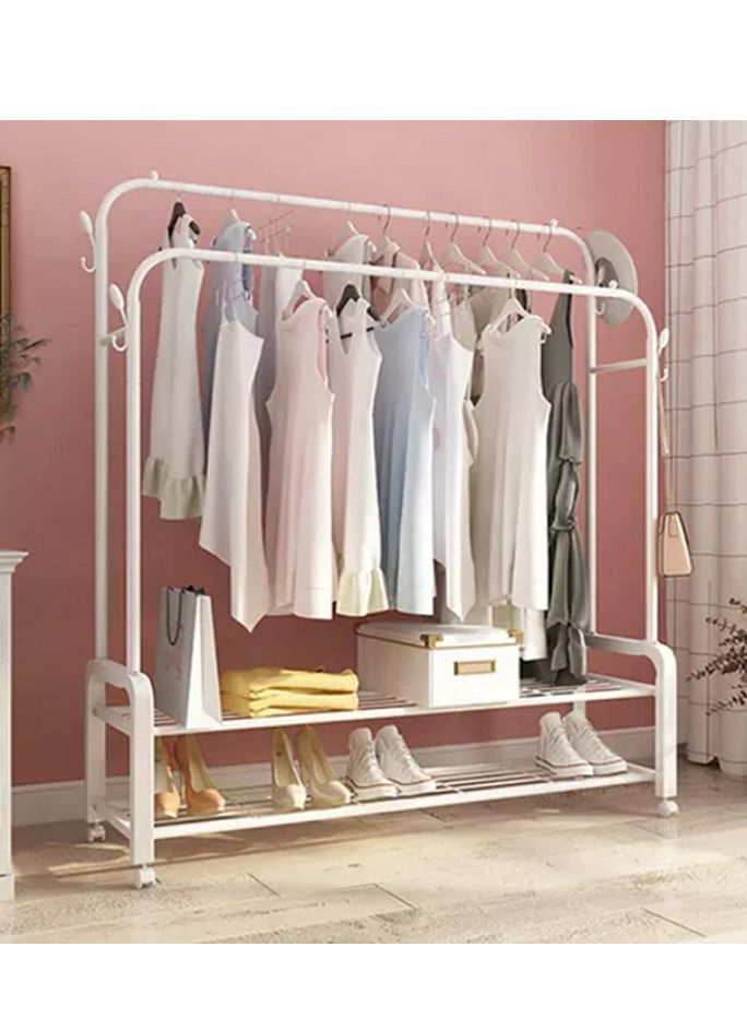 Standing Type Folding Clothes Hanger Butterfly - Shaped Iron Multifunction Laundry Drying Rack