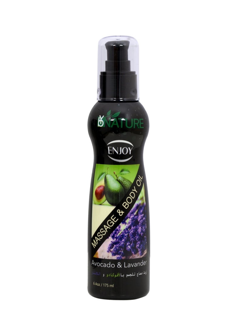 Enjoy Avocado & Lavander Massage Oil 175ml