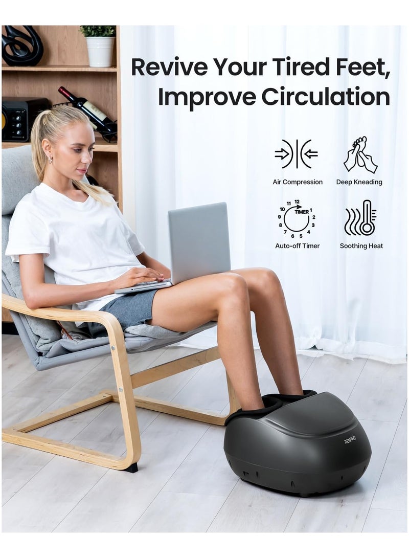 RENPHO Shiatsu Foot Massager Machine with Heat RF-FM059-BK