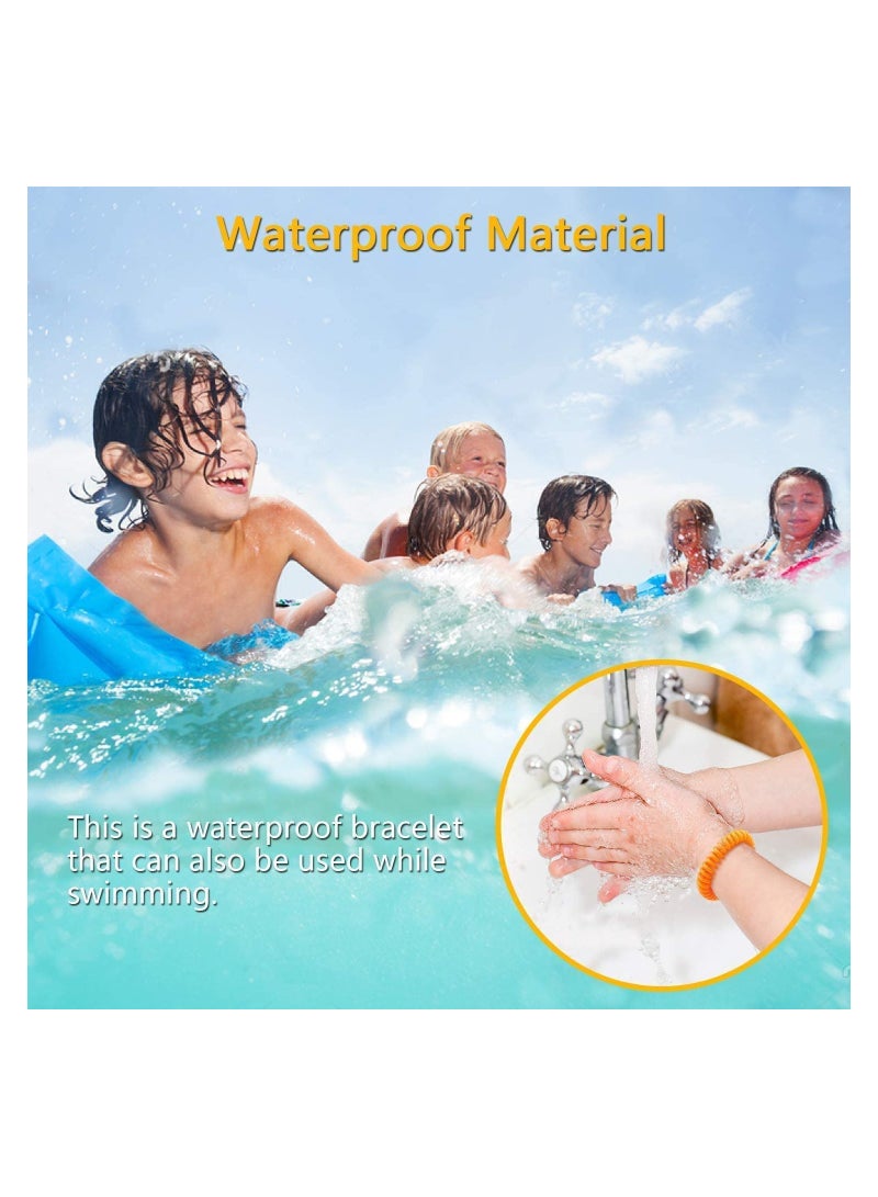 TALITARE Anti Mosquito Repellent Bracelets - 5 Pieces, Waterproof & Adjustable for All Ages, Perfect for Outdoor Activities