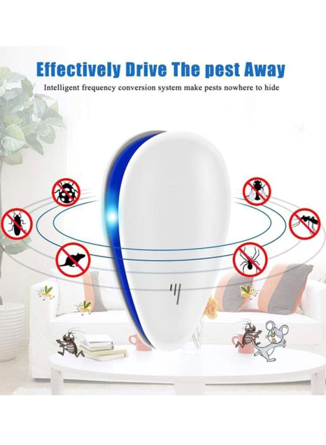 Electric Mosquito Killer Lamp White/Blue 2.16x1x3.54inch