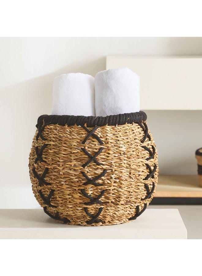 Naturaloom Stitch Multiutility Storage Basket 28 X 26 X 28 Cm