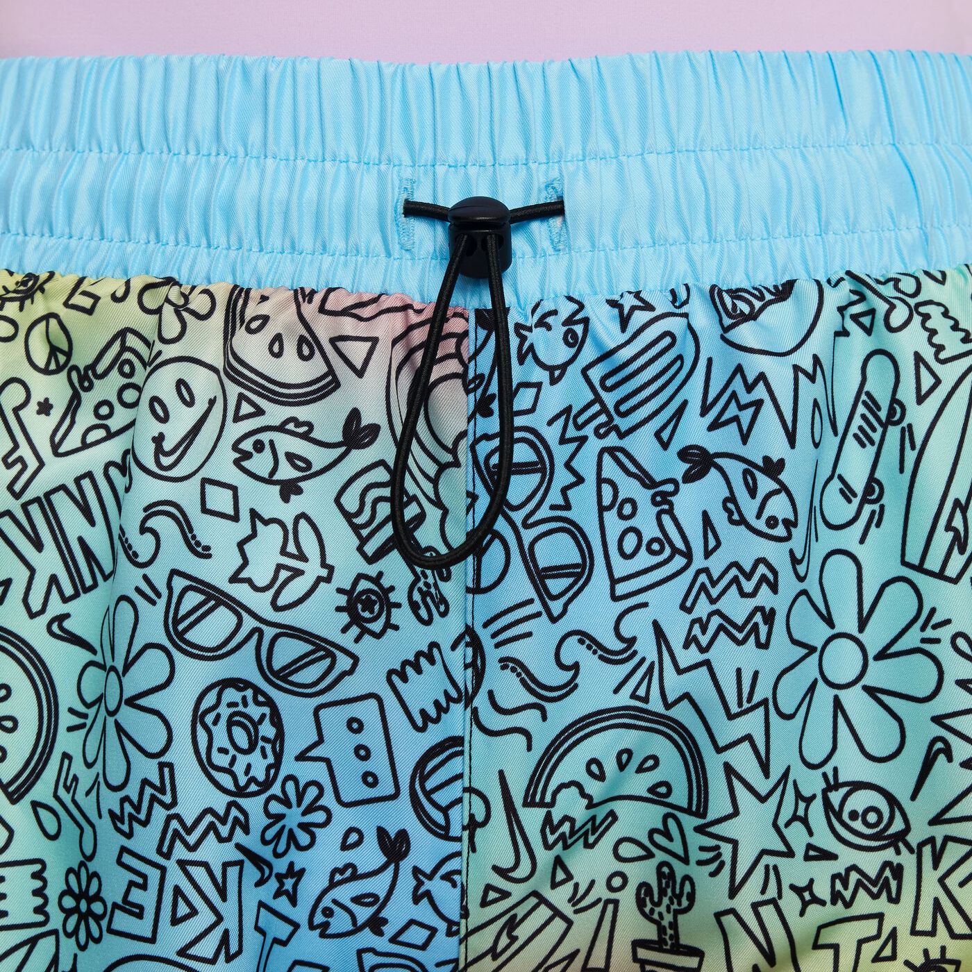 Kids' Swim Doodle Volley Shorts