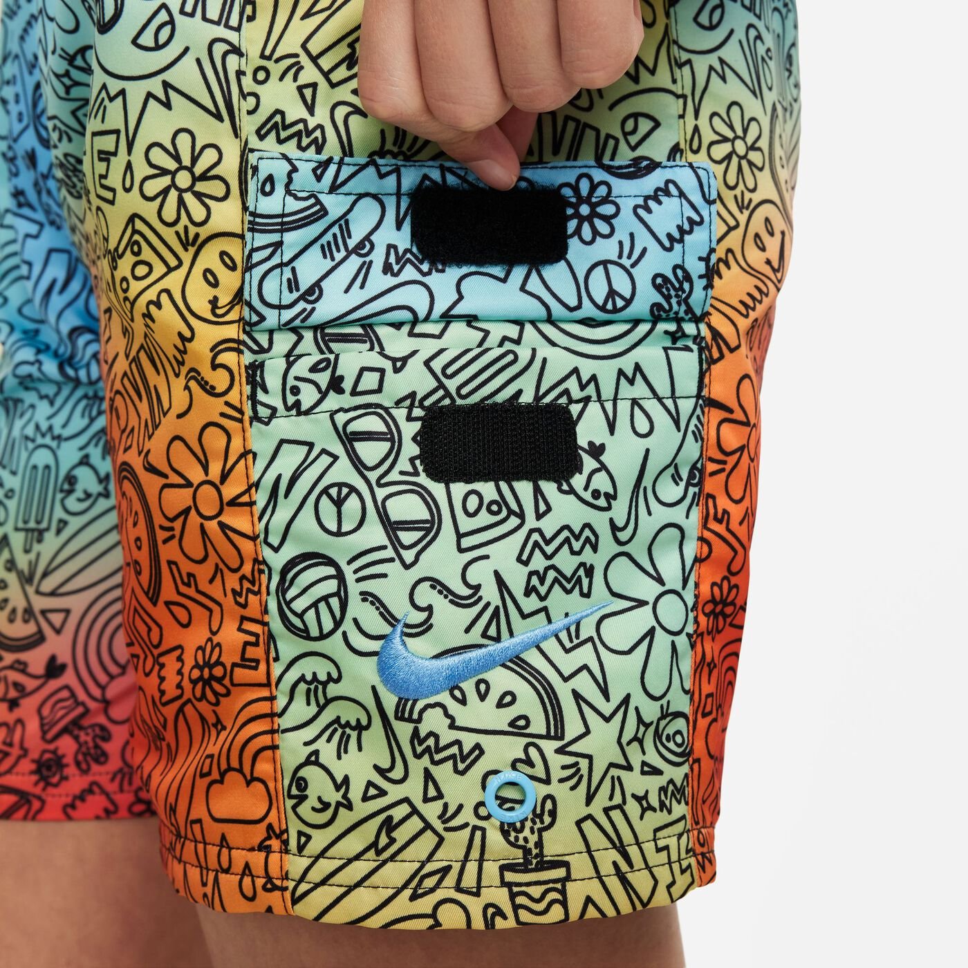 Kids' Swim Doodle Volley Shorts