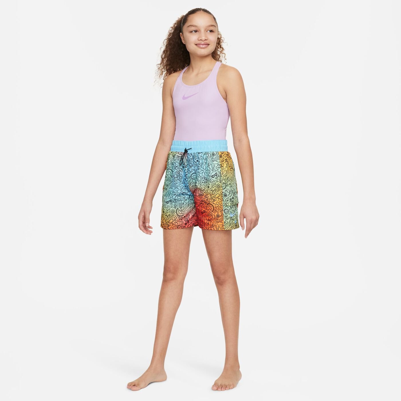 Kids' Swim Doodle Volley Shorts