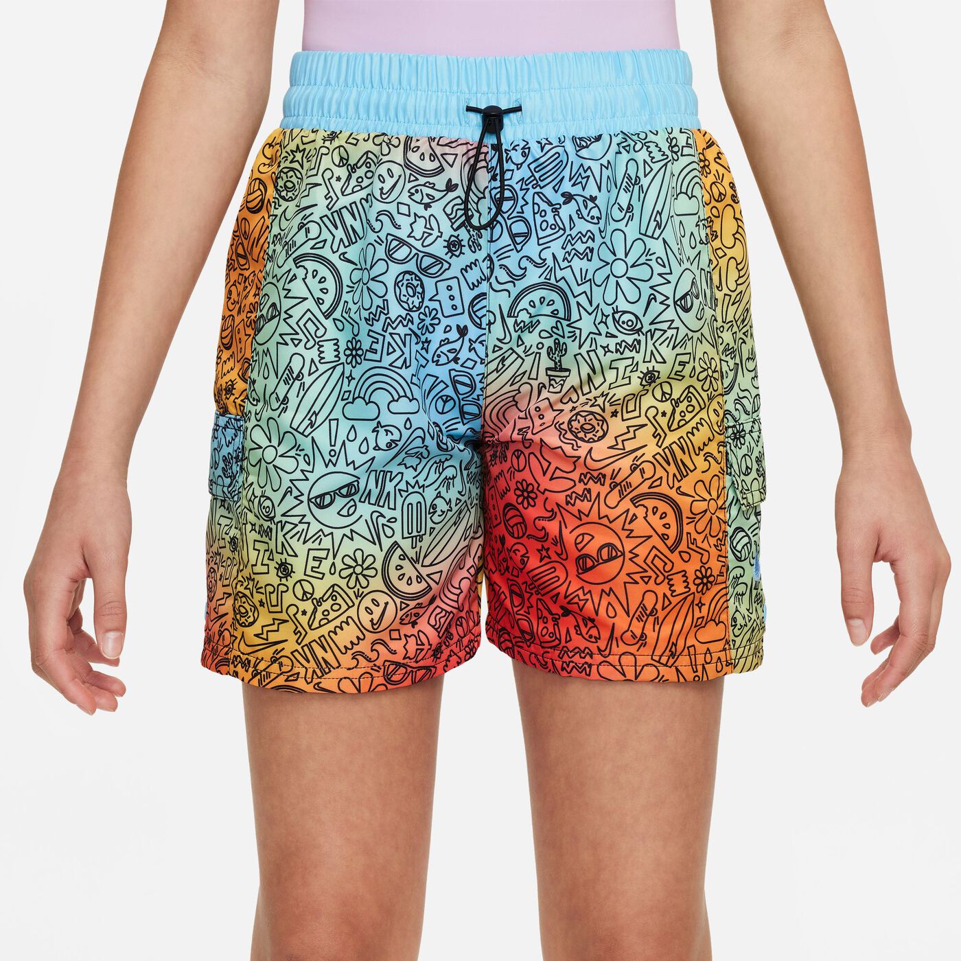 Kids' Swim Doodle Volley Shorts