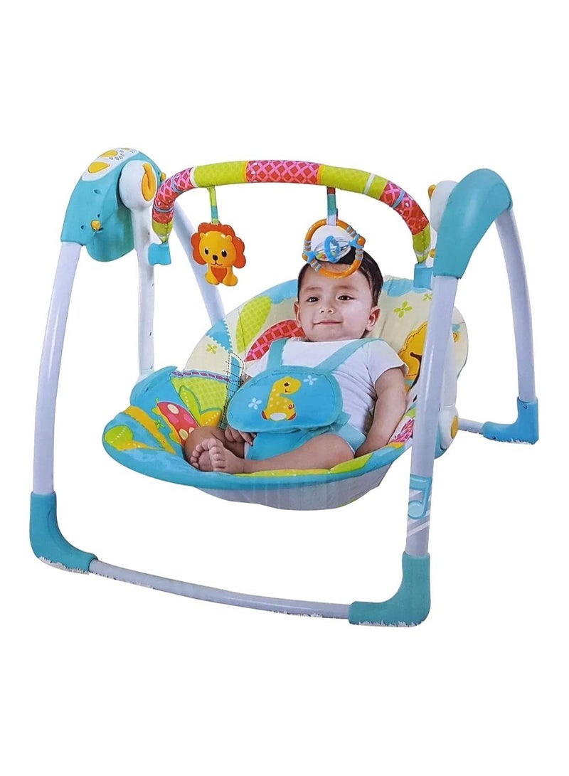 baby Deluxe portable swing ( Blue Color)