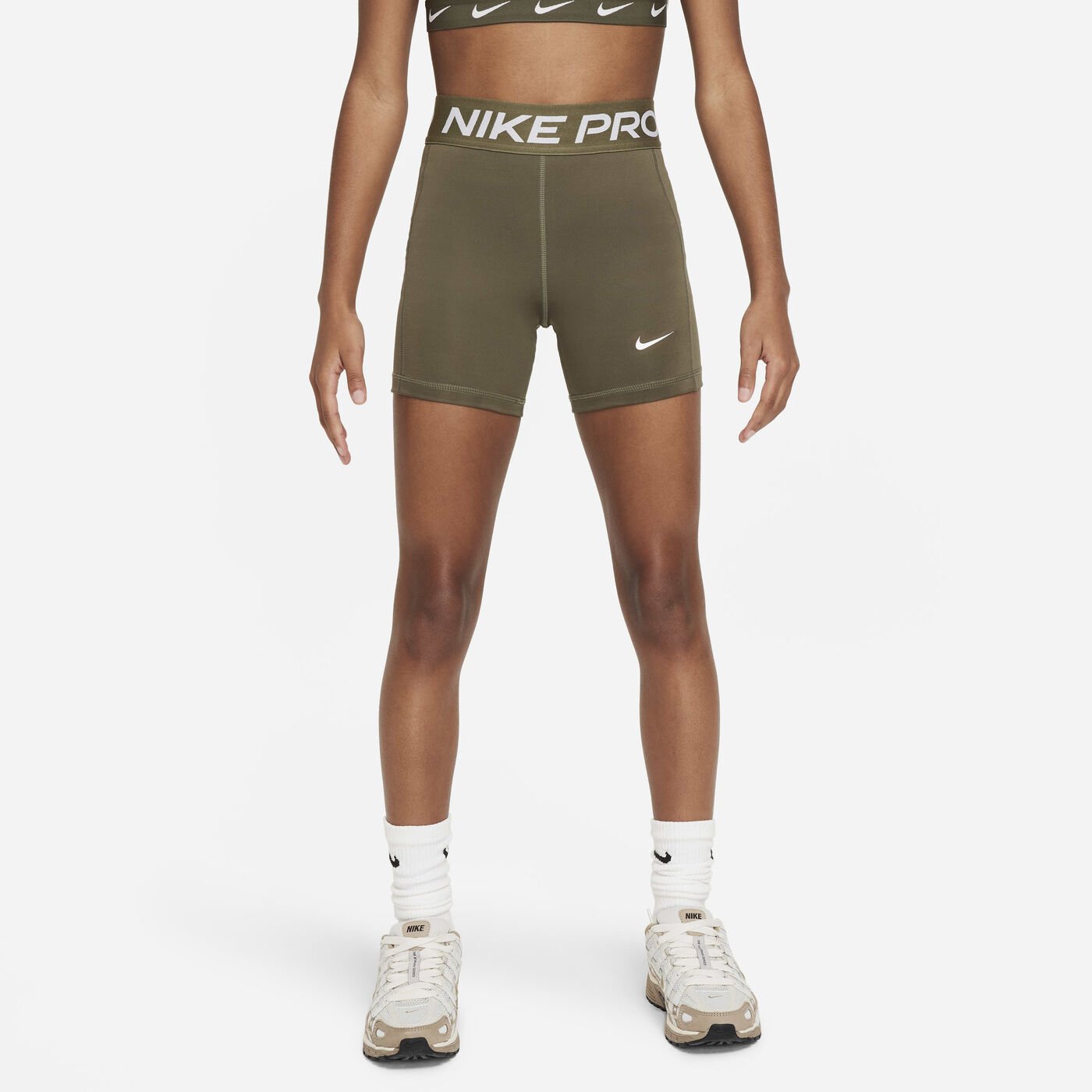 Girls' Pro Leak Protection: Period Dri-FIT Shorts