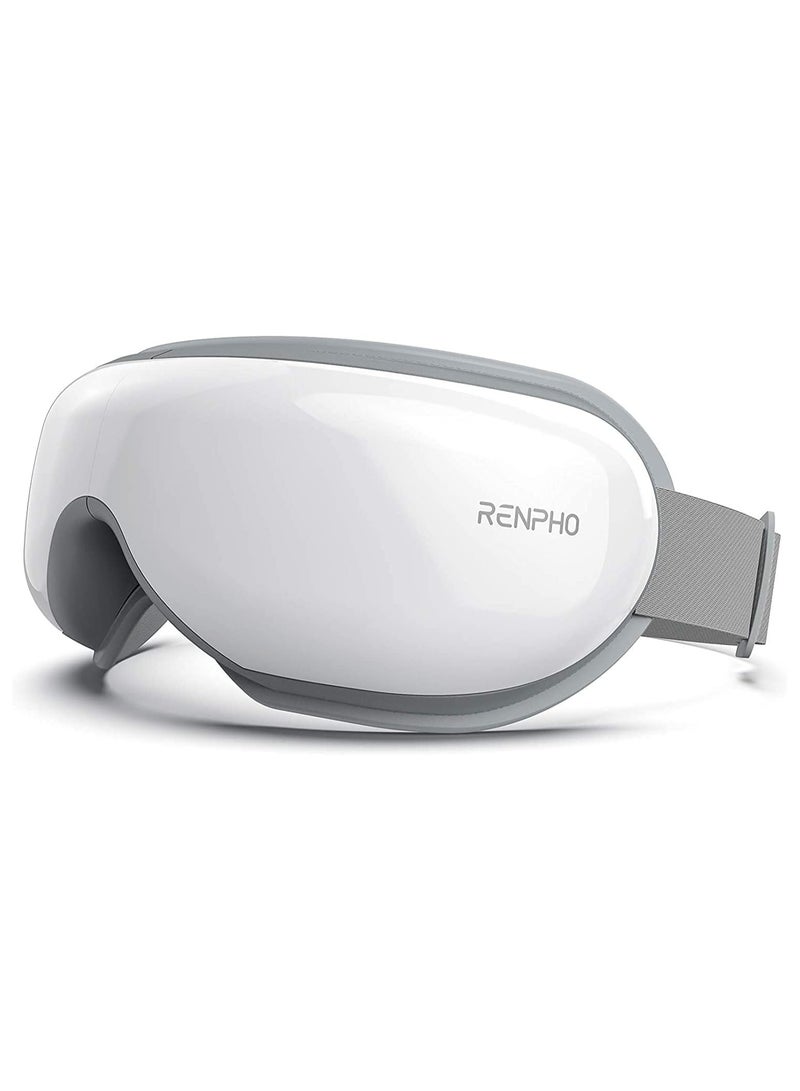 RENPHO Eye Massager with Heat, Air Compression Bluetooth Music Rechargeable Eye Therapy Massager-RF-EM001