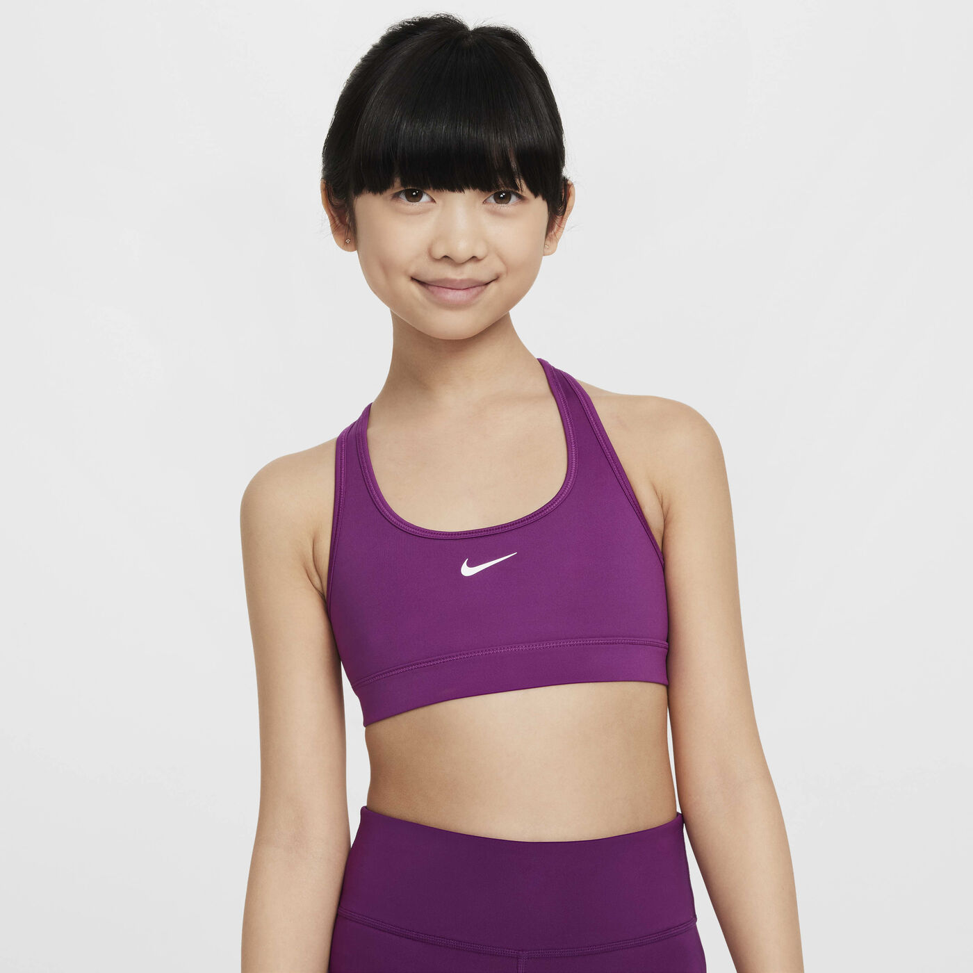 Kids' Swoosh Medium-Support Sports Bra