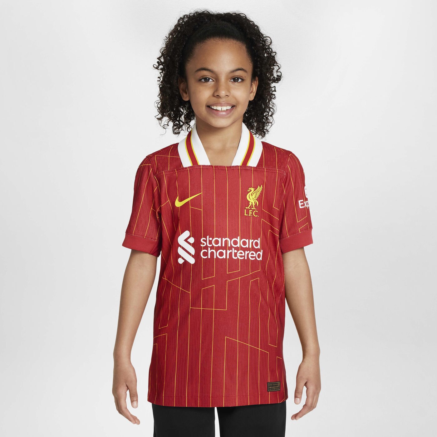 Kids' Liverpool F.C. 2024/25 Match Home Dri-FIT ADV Football Shirt