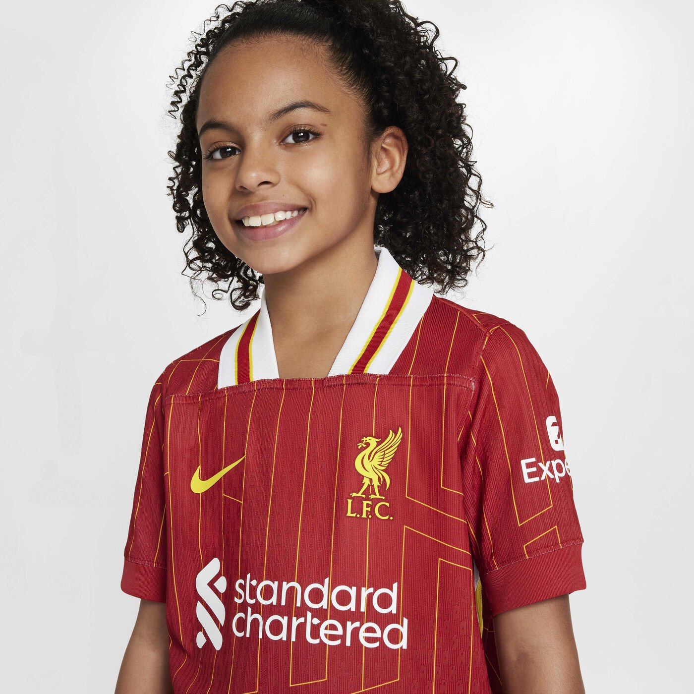 Kids' Liverpool F.C. 2024/25 Match Home Dri-FIT ADV Football Shirt