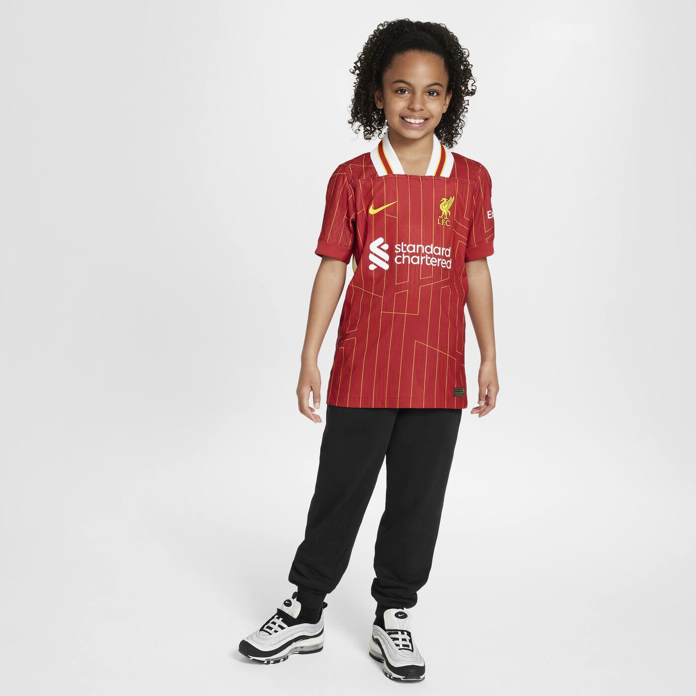 Kids' Liverpool F.C. 2024/25 Match Home Dri-FIT ADV Football Shirt