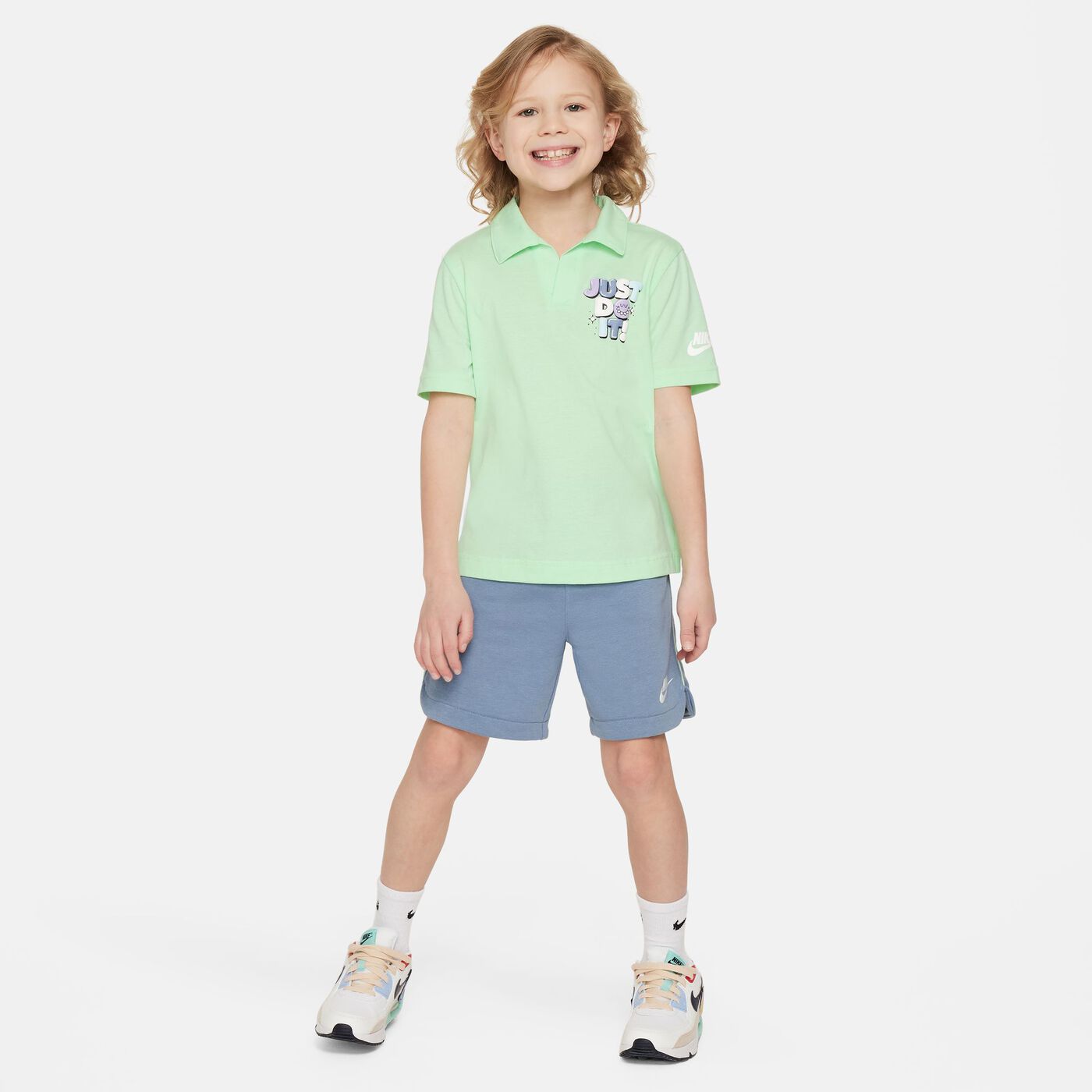 Kids' Sportswear Create Your Own Adventure Polo and Shorts Set