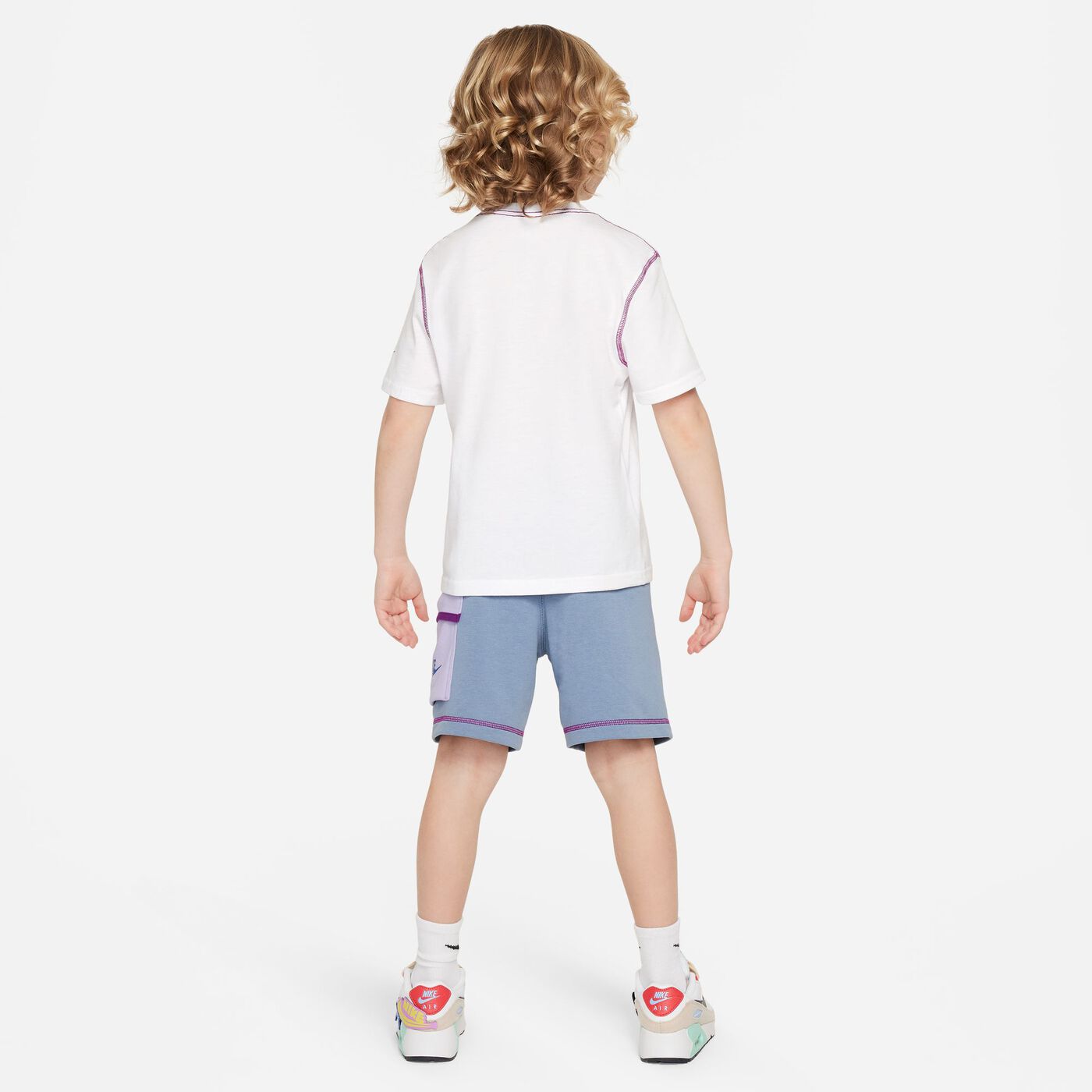 Kids' Sportswear Reimagine Shorts Set