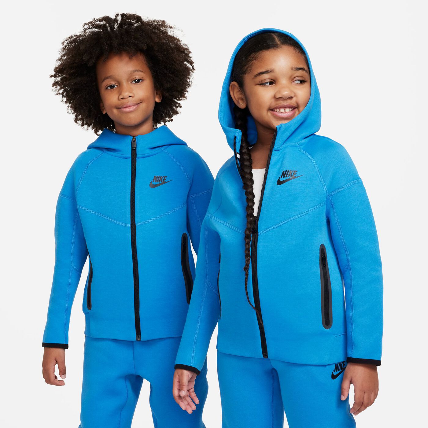 Kids' Sportswear Tech Fleece Full-Zip 2-Piece Hoodie Set