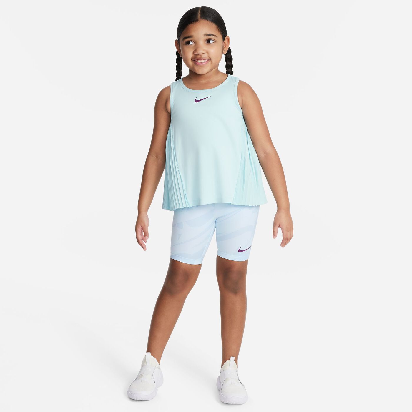 Kids' Dri-FIT Prep in Your Step Shorts Set