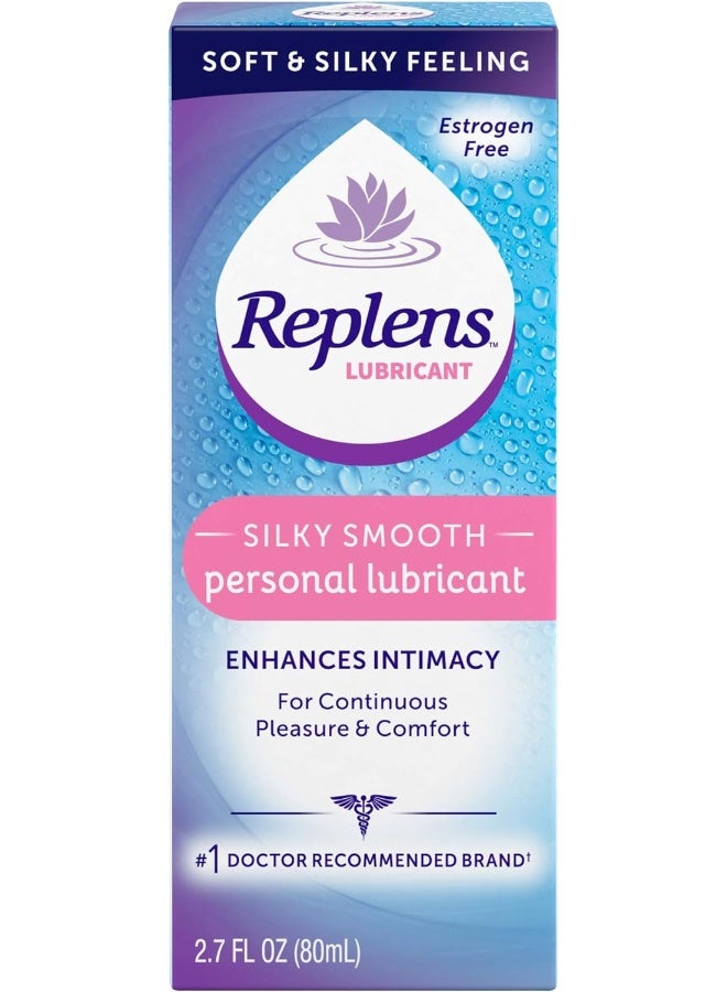 Replens Silky Smooth Personal Lubricant 2.7 fl oz bottle