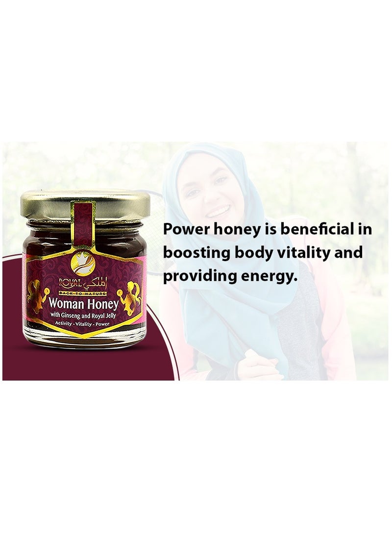 Honey For Women With Ginseng And Royal Jelly 50g Pack of 4