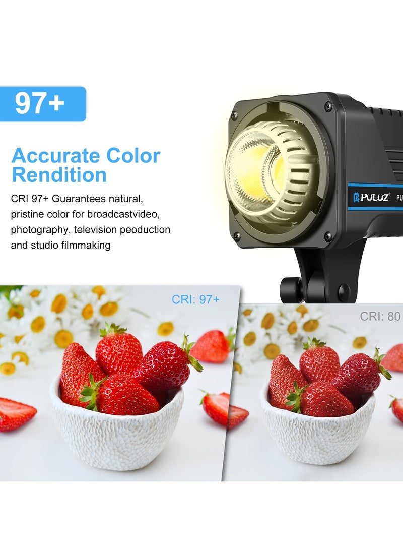 PULUZ 150W LED photography constant light dual color temperature 3200K-5600K with remote control