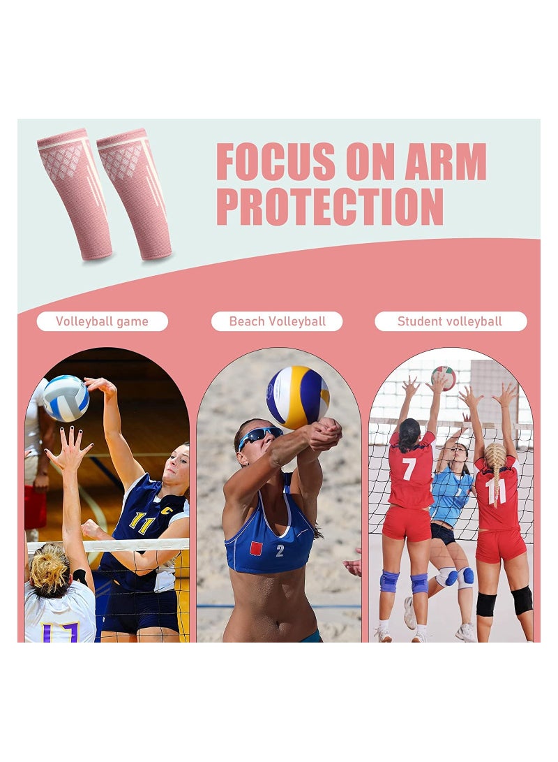 Volleyball Compression Arm Sleeves, 2 Pairs 8