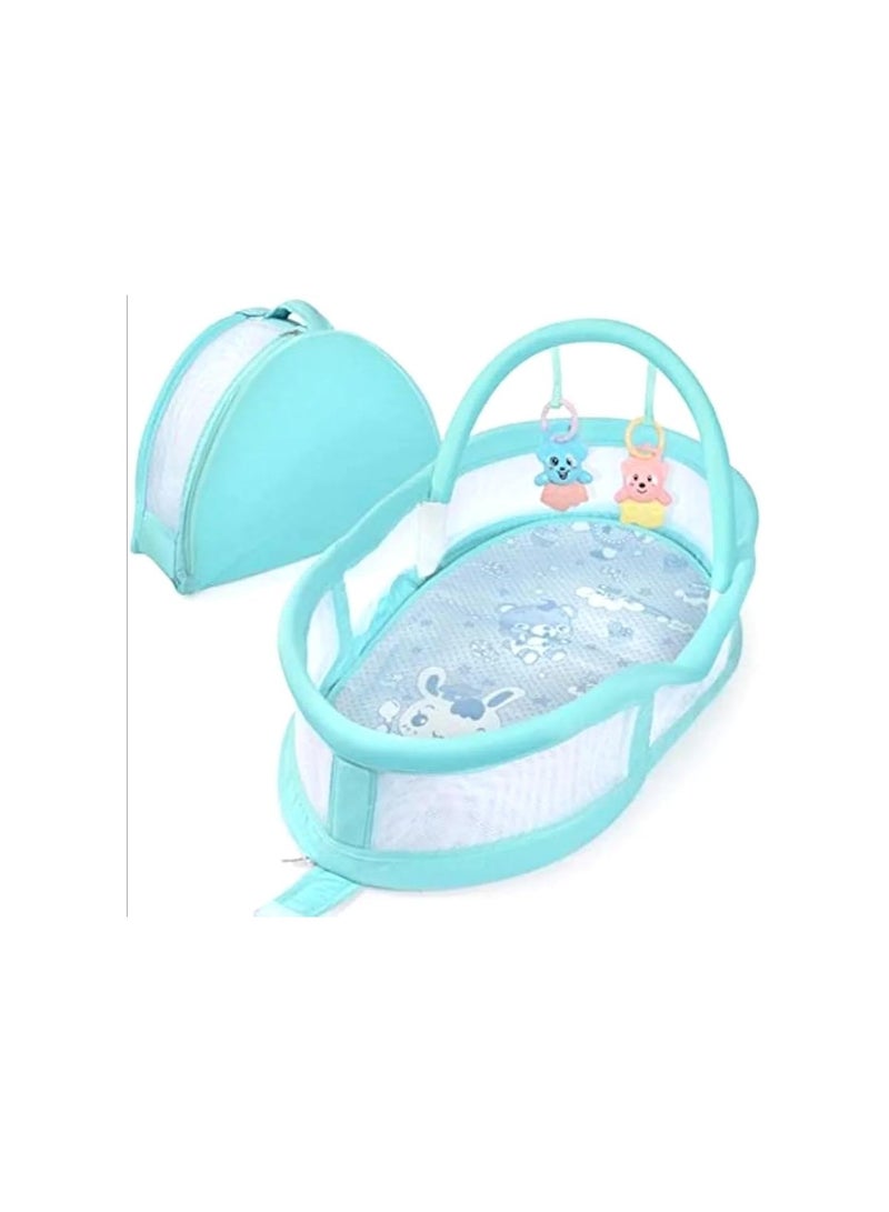 Baby sleeping Bassinet Basket Green