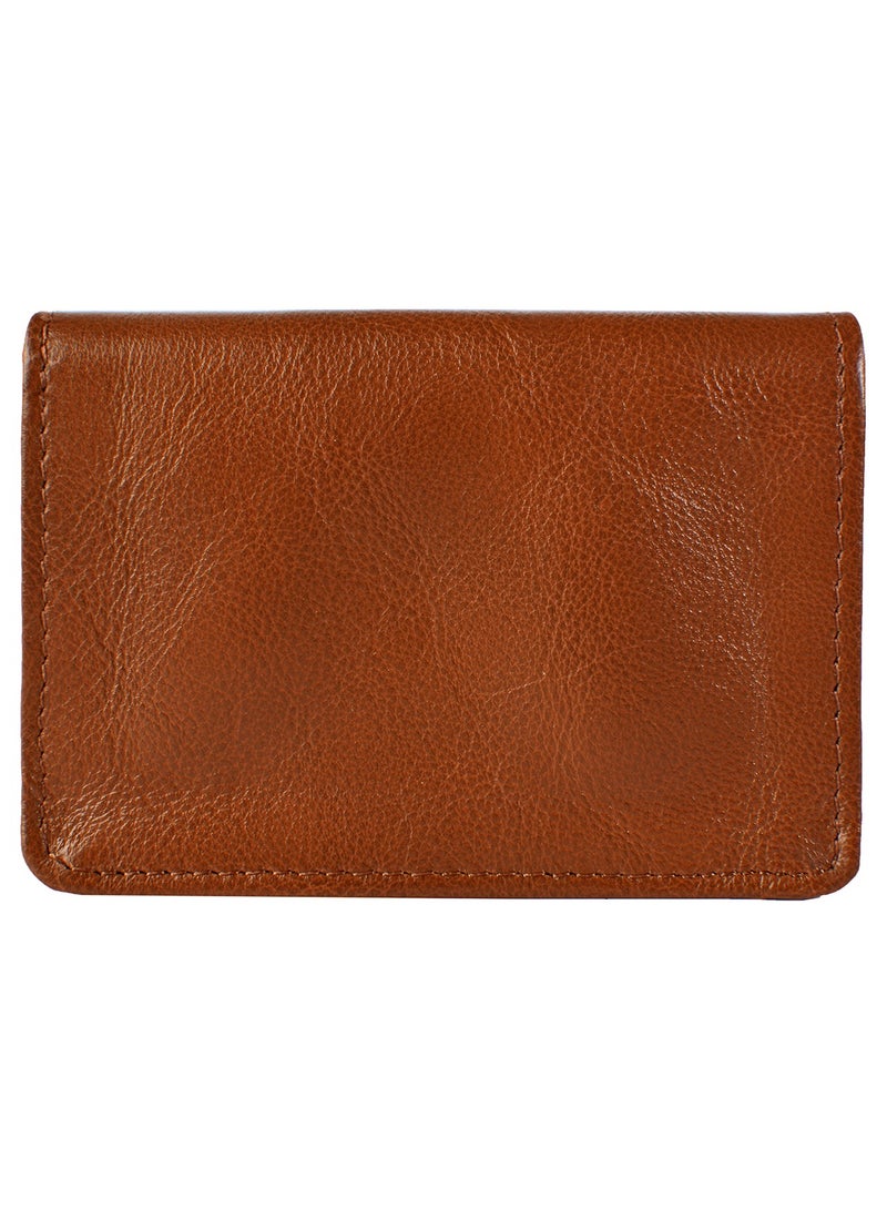 Hidesign VW Men's Leather Wallet - Premium Quality Bifold Wallet in Tan Color, Stylish and Durable, RFID Protection, Perfect for Gifts