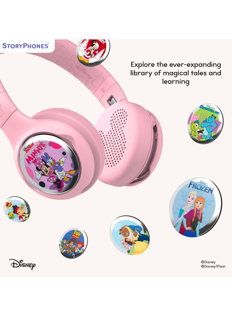 StoryShields | Disney Stories, Screenless Story Telling, Collectible & Swappable, To be Used w/ StoryPhones Headphones - Disney Princess Tales of Courage & Kindness: Snow White & Jasmine