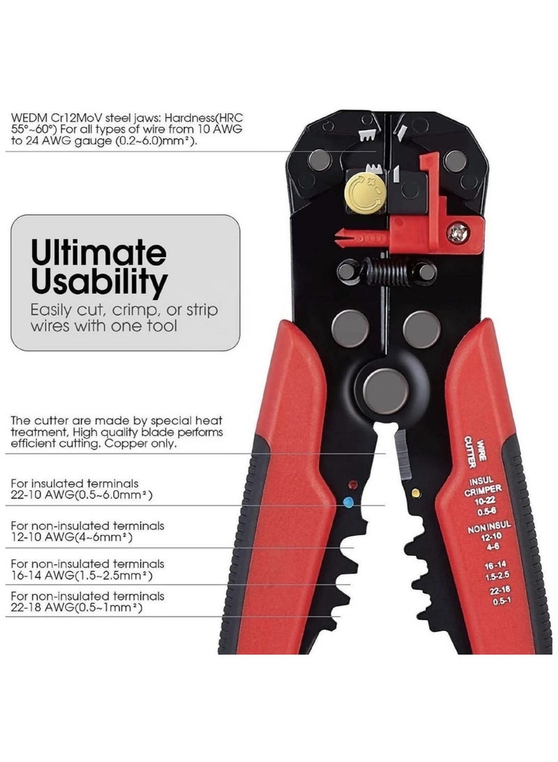 Automatic Wire Stripper And Crimper