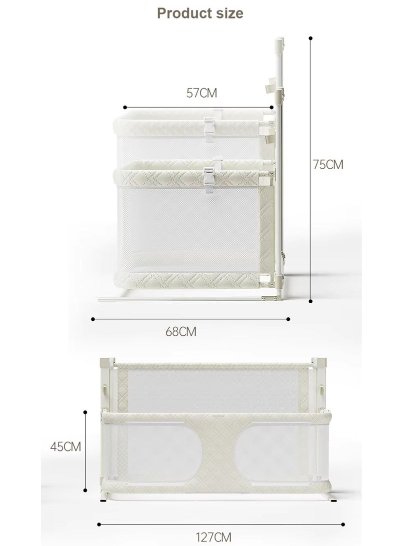 Baby Comfy Safety Lightweight Bed Side Crib Modern Baby Bassinet