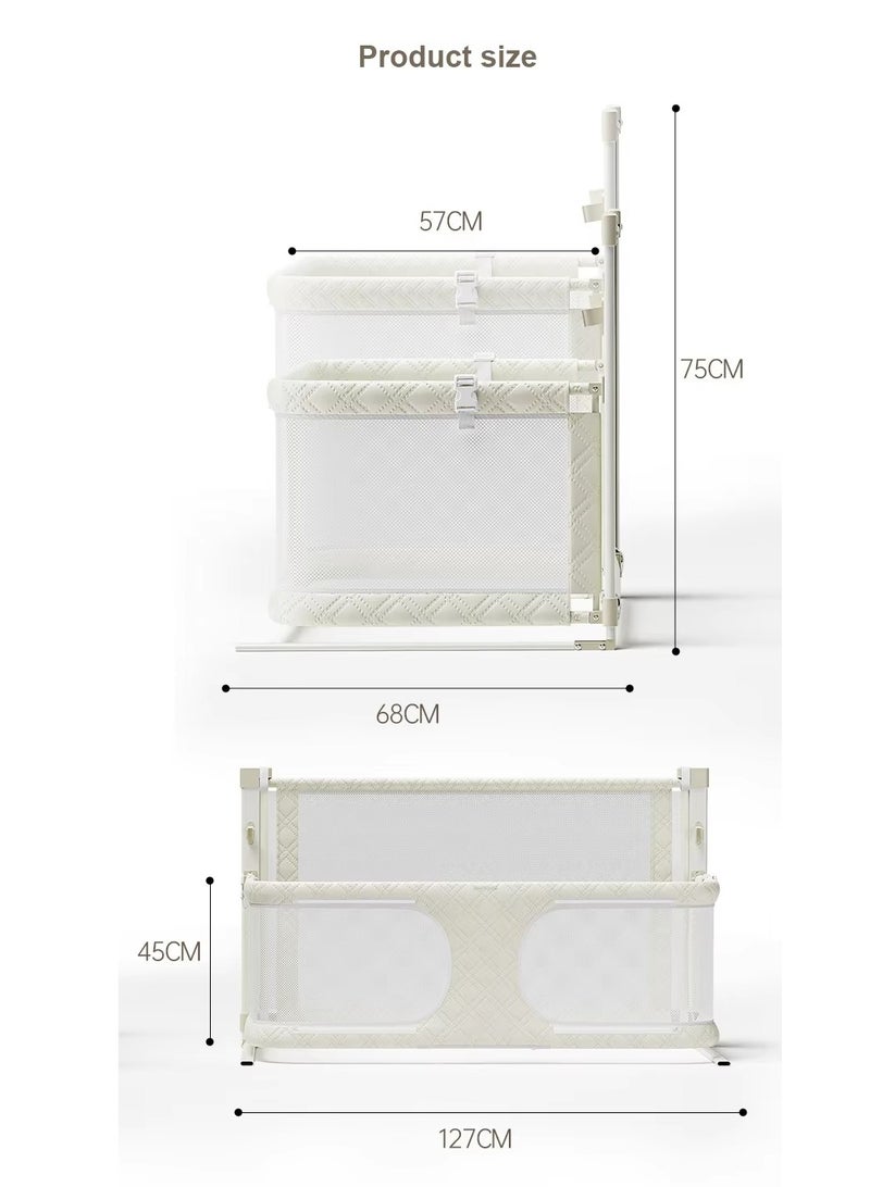 Baby Comfy Safety Lightweight Bed Side Crib Modern Baby Bassinet