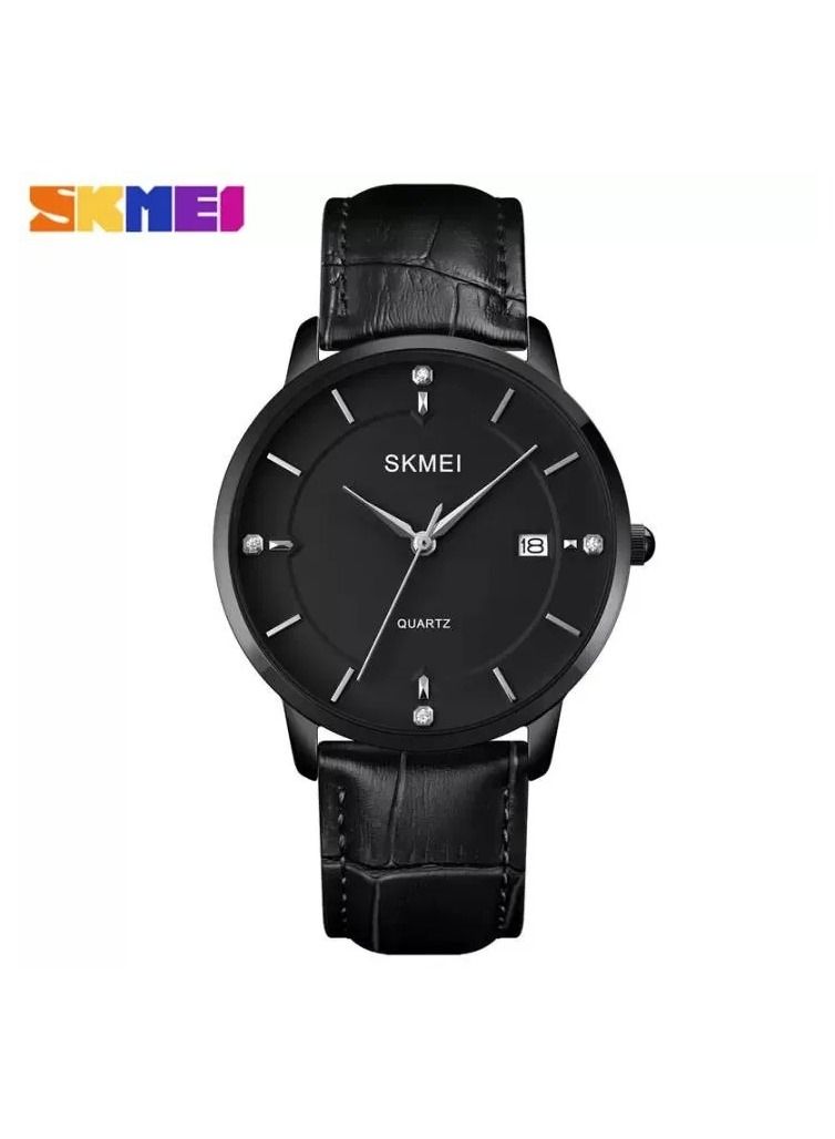Skmei 1801 Men Luxury Quartz Wrist Watches Casual Fashion Leather Watches